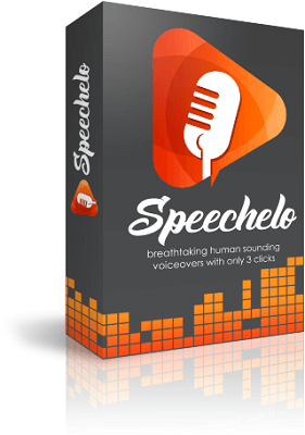 speechelo product cover with mic