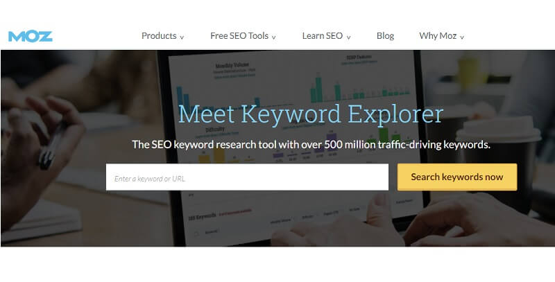 MOZ is one of the Best Keyword Research Tools For Agencies