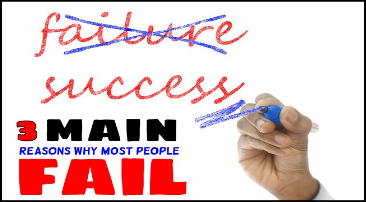 Earn money online: The 3 main reasons why most people Fail