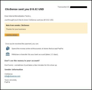 Clixsense Payment Proof February 2015