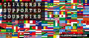 Clixsense supported countries