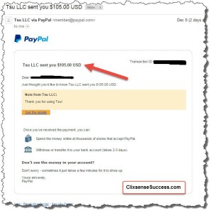 Second Tsu Payment Proof for December 2015