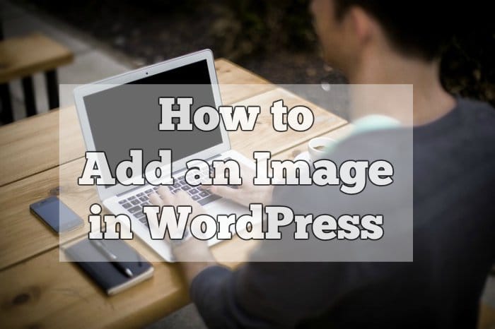 How to add an image in WordPress