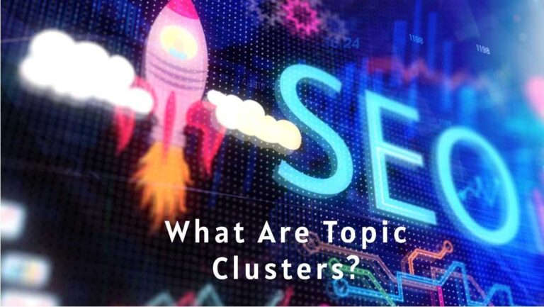 The featured image of the article, What are topic clusters?