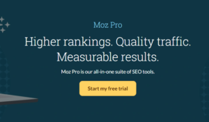 Moz Pro Homepage