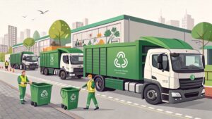 A successful waste hauling business