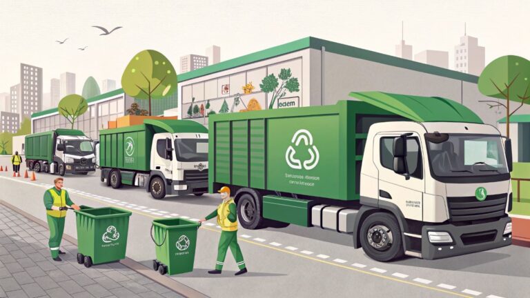 A successful waste hauling business