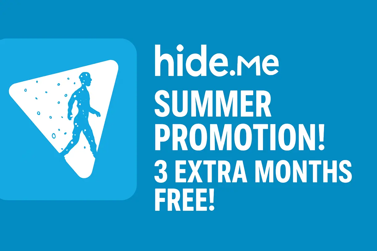 Hide me VPN Summer promotion