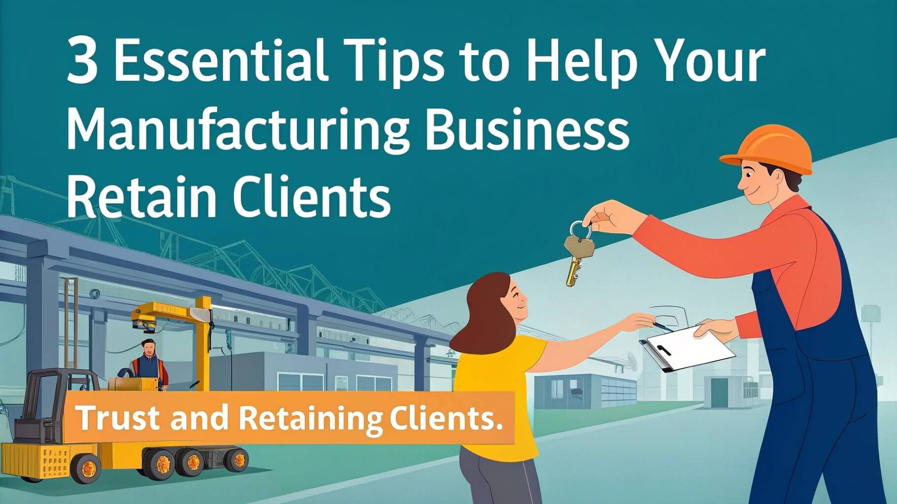 3 Essential Tips to Help Your Manufacturing Business Retain Clients