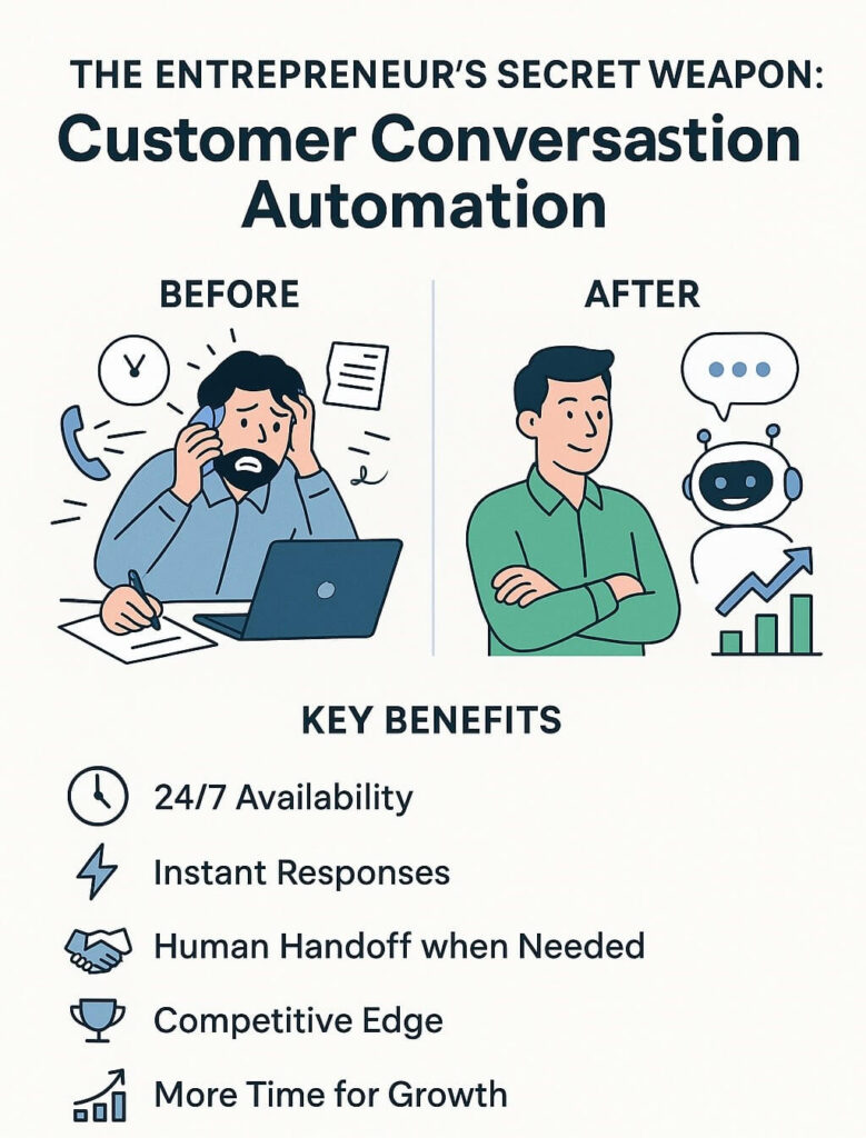 The Entrepreneur’s Secret Weapon: Automating Customer Conversations