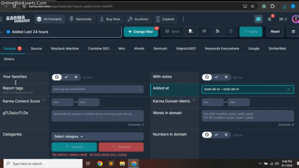 Karma.Domains Review: A Faster Way to Find and Vet Expired Domains